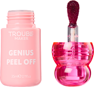 Tekutý rúž Genius Peel-Off Big Brain Pink TROUBLE MAKER