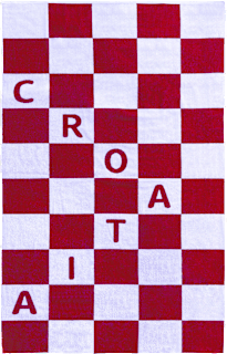 Ručnik za plažu – crveno-bijele kockice Dekoracija i uređenje
