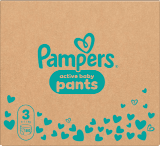 Pelene-gaćice active baby, vel. 3 (6 – 11 kg) Pampers active baby