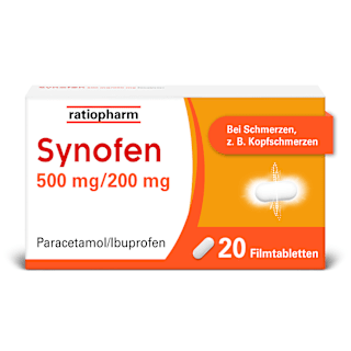 Synofen 500mg/ 200mg Filmtabletten  Synofen