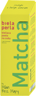 Bieliaca zubná pasta Matcha  Biela perla