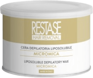 Cera depilatoria liposolubile con micromica RESTASE