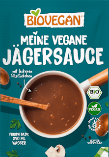 Meine vegane Jägersauce BIOVEGAN