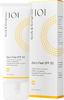Cremă de față Zero Feel SPF50 Geek&Gorgeous