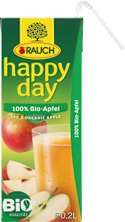 bio 100% jablečná šťáva RAUCH happy day