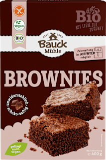 Backmischung Brownies, glutenfrei Bauck Mühle