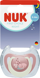 Залъгалка First Choice Night, светеща, 0-6 м.  NUK