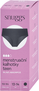 Menštruačné nohavičky teen, veľ. 158-164/13-14 rokov snuggs