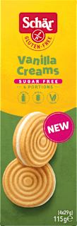 Kekse, Vanilla Creams, glutenfrei Schär