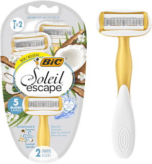 Jednokratni brijači Soleil Escape 5 – Sandalwood & Coconut BIC