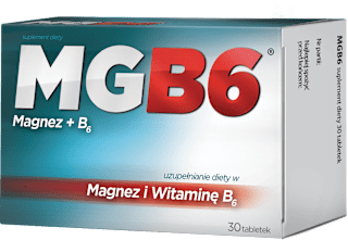 Suplement diety Magnez + Witamina B6, tabletki AFLOFARM