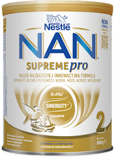 Mleko następne dla niemowląt Supremepro 2, po 6. miesiącu Nestlé NAN
