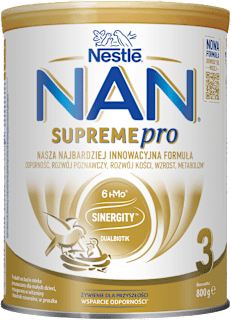 Produkt na bazie mleka dla dzieci Supremepro 3, po 1. roku życia Nestlé NAN
