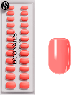 Künstliche Nägel Press Ons Short Square Peach Please Doonails