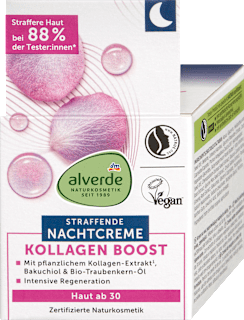 Noćna krema za zatezanje sa kolagenom alverde NATURKOSMETIK