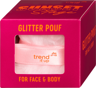 Glitter Pouf Sunset Stage, 1 St