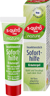 Hladilni zeliščni gel po pikih insektov  S-QUiTO free