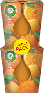Duftkerze im Glas Citrus (2x105 g), 2 St