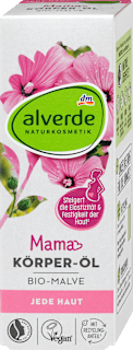 Testápoló olaj Mama bio mályvakivonattal   alverde NATURKOSMETIK