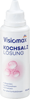 Kontaktlinsen-Pflegemittel Kochsalzlösung, Reisegröße Visiomax