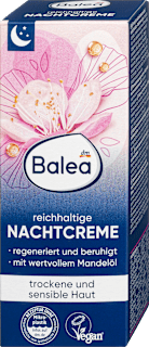 Hranilna nočna krema za obraz Balea