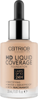 Podkład HD Liquid Coverage Foundation 030 Sand Beige CATRICE