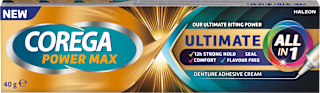 fixační krém na zubní náhrady Power Max Ultimate All in 1 COREGA