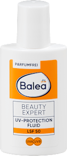 Fényvédő fluid Beauty Expert, FF50 magas fényvédelemmel Balea