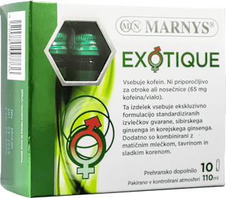 Prehransko dopolnilo Exotique, 10 × 11 ml MARNYS