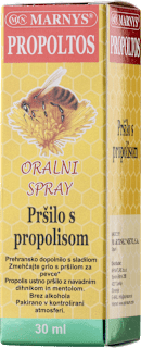 Pršilo za grlo Propoltos brez alkohola MARNYS