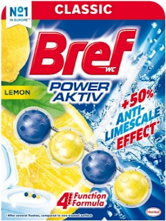 Odorizant wc Power Activ Lămâie Bref