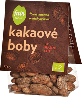 bio kakaové boby pražené fair OBCHOD