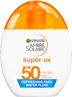 Слънцезащитен флуид за лице Super Uv SPF 50 GARNIER AMBRE SOLAIRE