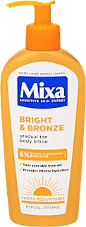Önbarnító testápoló Bright & Bronze Mixa