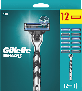 Mach3 brijač sa 12 zamjenskih patrona  Gillette