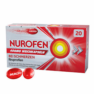 NUROFEN, Ibuprofen 400 mg, Weichkapseln NUROFEN