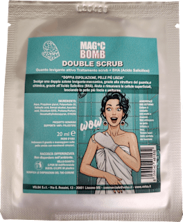 Guanto per scrub MAGIC BOMB