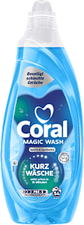 Waschmittel Flüssig Magic Wash Quick & Care Coral