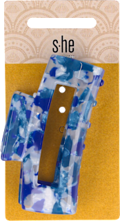 Haarklammer Acryl mit Cut-Out s-he stylecollection