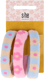 Haargummi Set Blumen bunt s-he stylecollection