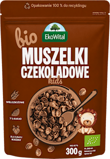 Muszelki czekoladowe BIO EkoWital