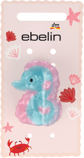 Haarklammer Seepferdchen  ebelin