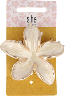 Haarklammer Metall Baliblume s-he stylecollection