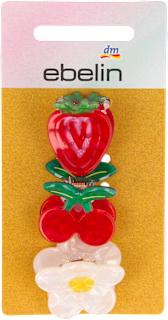 Haarklammer Acryl Früchte ebelin