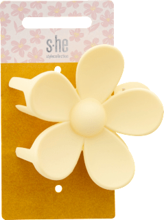 Haarklammer Blume pastellgelb s-he stylecollection