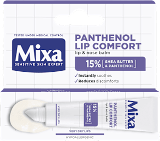 balzám na rty a nos Panthenol Comfort Mixa