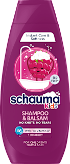 Шампоан и балсам за деца с малина schauma
