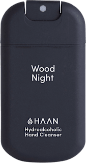 Hydratačný čistiaci sprej na ruky Wood Night HAAN