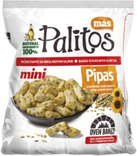 Palitos mini pipas hrskave grickalice más
