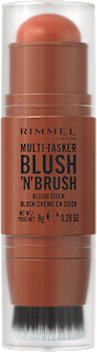Kremno rdečilo v stiku Blush'N'Brush, 300 Nearly Suede RIMMEL LONDON